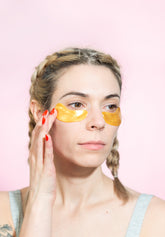 Gold Grace and Stella Eye Patches